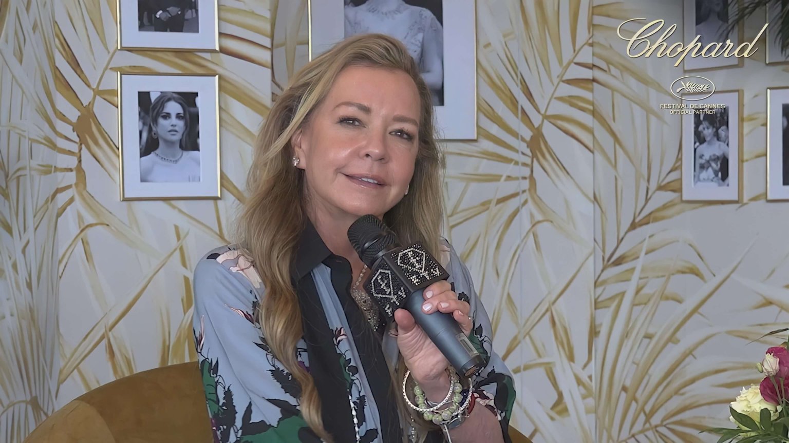 Interview with Caroline Scheufele, the President of Chopard for FashionTV at Cannes Film Festival 2022